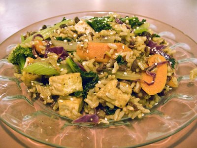 Adzuki Beans & Kale Stirfry - Anti Aging Super Food