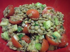Salatet Ads - Egyptian Lentil Salad,easy dinner recipes