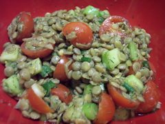 Salatet Ads - Egyptian Lentil Salad,easy dinner recipes